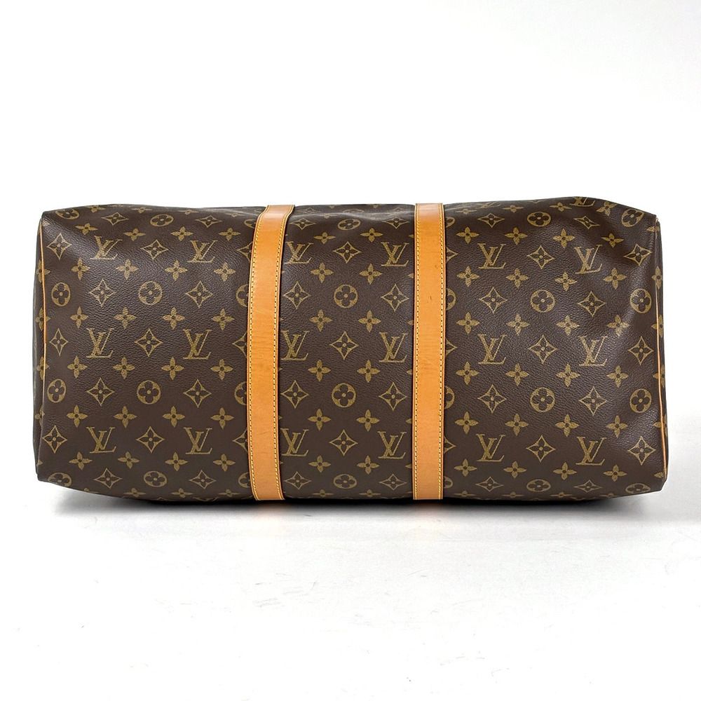 Louis Vuitton Keepall Monogram Bag Boston Brown